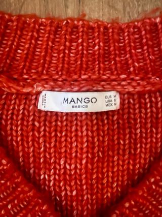 Jersey Mango naranja lana