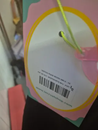 Vestido LeCruel Negro con 'Smile',  da para s