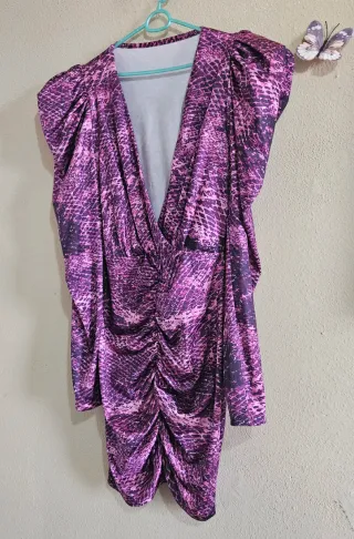 Vestido vintage estampado