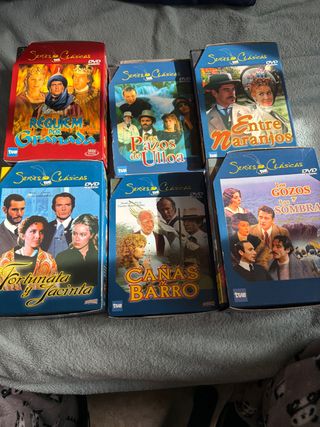 Pack 6 Series Clásicas TVE DVD