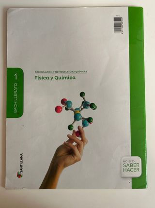 Libro Física y Química Bachillerato Santillana