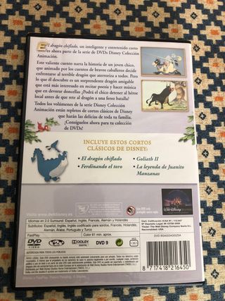 DVD El Dragón Chiflado Colección Disney