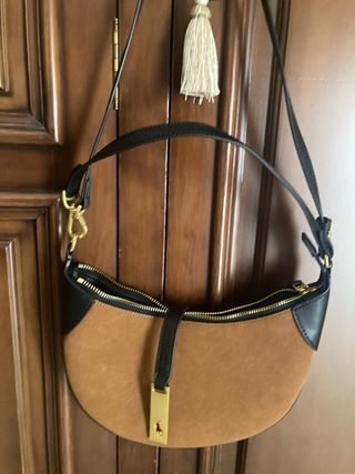 Bolso Polo Ralph Lauren Marrón y Negro