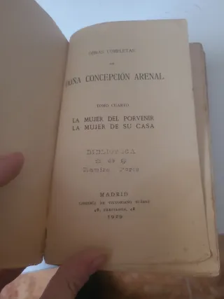 Obras completas de Dña Concepción Arenal (tomo IV)