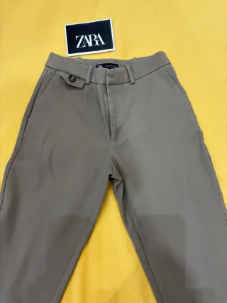 Pantalón Zara Mujer Talla XS Gris