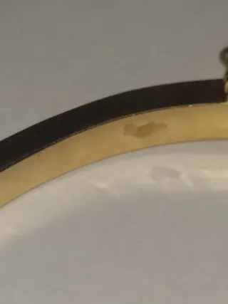 Pulsera oro con diamantes y zafiros