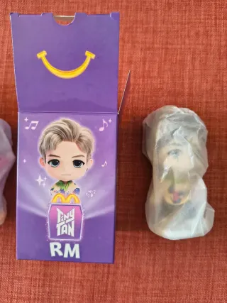Figuras McDonald's TinyTAN RM (2 unidades)