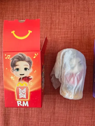 Figuras McDonald's TinyTAN RM (2 unidades)