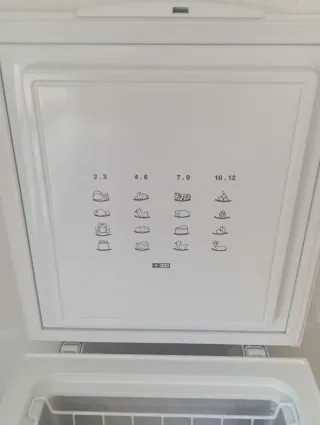 Congelador Sontec Pro 24 kg capacidad de 102 L