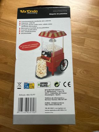 Máquina de Palomitas Mx Onda