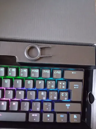 Teclado Redragon RGB Negro