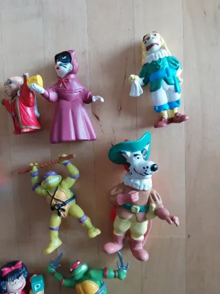 Lote Figuras PVC Colección años 80/90