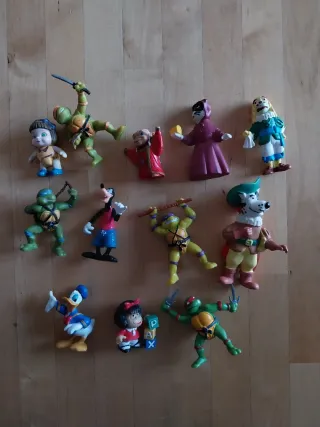 Lote Figuras PVC Colección años 80/90