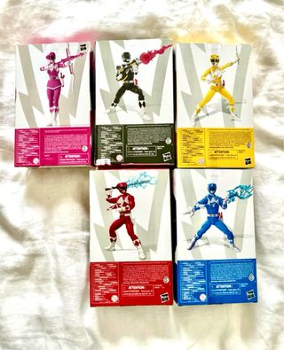 Figuras Power Rangers Lightning Collection