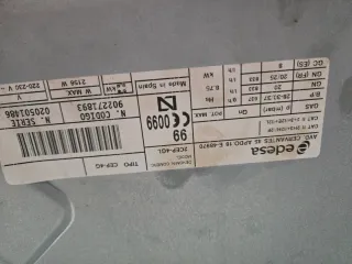 Cocina de gas Edesa 4 fuegos