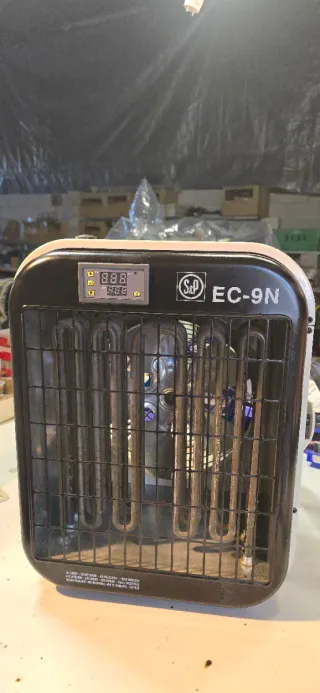 Calentador industrial 9000 w