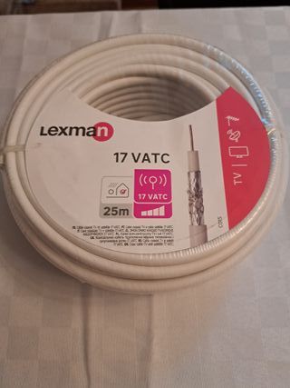 Cavo coassiale TV SAT 25m Lexman