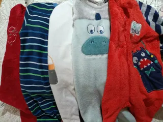 Set pigiami invernali per neonati