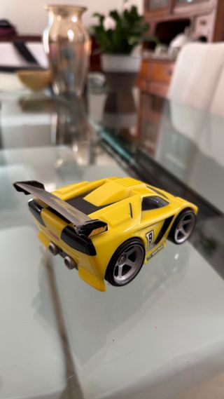 2005 Fisher Price Shake N Go Toyo Tires Yellow Rac