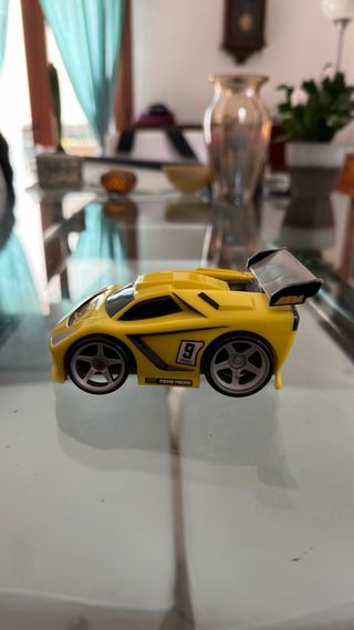 2005 Fisher Price Shake N Go Toyo Tires Yellow Rac