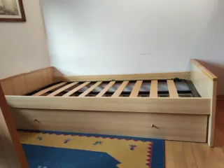 Estructura Cama Nido con Somieres