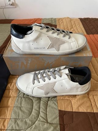 Golden Goose Superstar Beige/Blanco