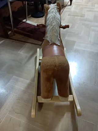 Cavallino a dondolo vintage