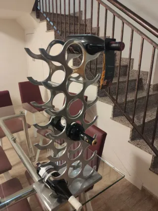 Botellero Vinoteca 20 Botellas Aluminio