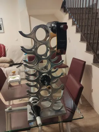 Botellero Vinoteca 20 Botellas Aluminio