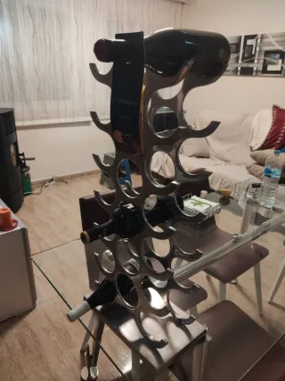 Botellero Vinoteca 20 Botellas Aluminio