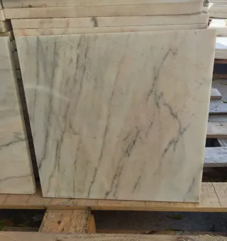 Mármol blanco brechado 40x40 cm losas suelo