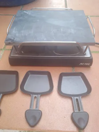 Parrilla Raclette Piedra natural