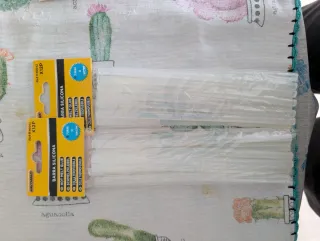 Barras de silicona 7mm (pack 12)