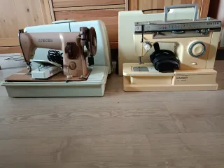 Máquina de coser Singer antigua