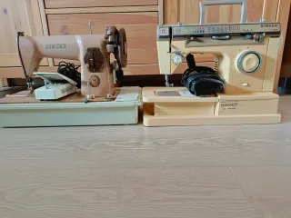 Máquina de coser Singer antigua