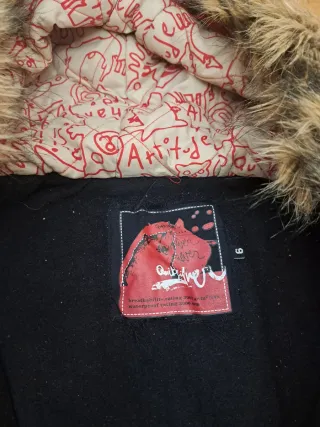 Buzo de Nieve Infantil Rojo. Talla 6