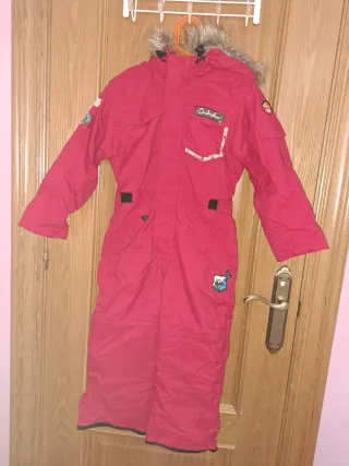 Buzo de Nieve Infantil Rojo. Talla 6