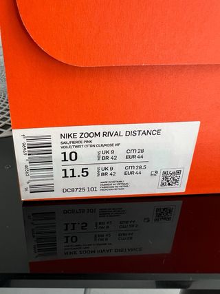 Zapatillas Nike Zoom Rival Distance 44