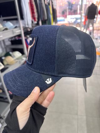 Gorra Goorin Bros Azul con Calavera