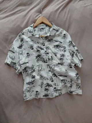 Camisa Estampada Tropical