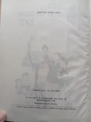 El libro del ama de casa 1967.