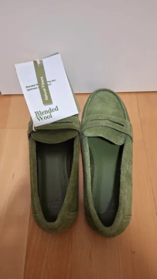 Mocasines Verdes Mujer Talla 37 Parfois