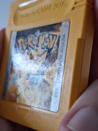 Pokémon Amarillo Game Boy (Cartucho)