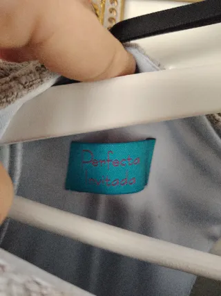 Vestido gris con flecos elegante para fiesta,bodas