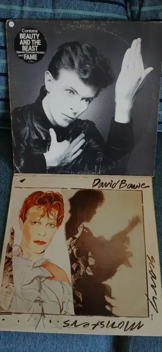 2 Vinilos David Bowie - Heroes & Scary Monsters
