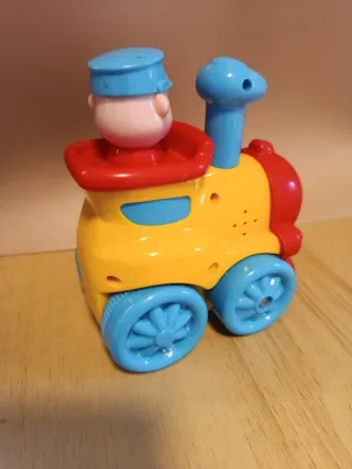 Tren Navystar Press N Go Rojo/Amarillo