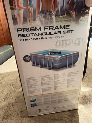 Piscina Rectangular Intex Prism Frame 3m