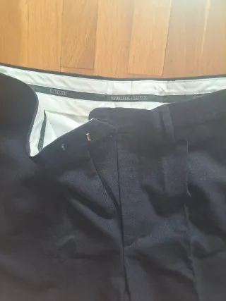 Pantalón de traje Renoir negro talla XXL