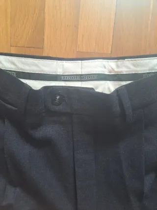 Pantalón de traje Renoir negro talla XXL