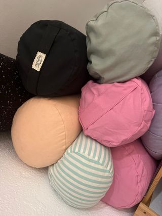 Cojín Bolster Yoga de semillas Cojin medicinal